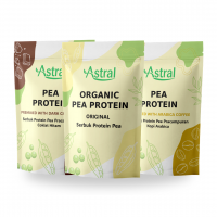 Astral Pea Protein Trio Combo (Original + Dark Chocolate + Coffee)